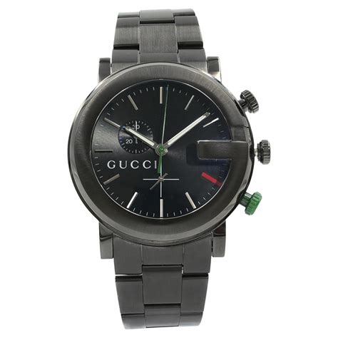 orologio uomo nero gucci|Orologio G.